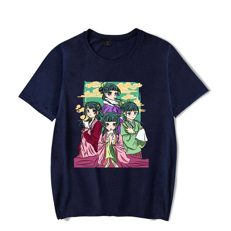 Camiseta Baby Tee Pétalas & Poções: Maomao