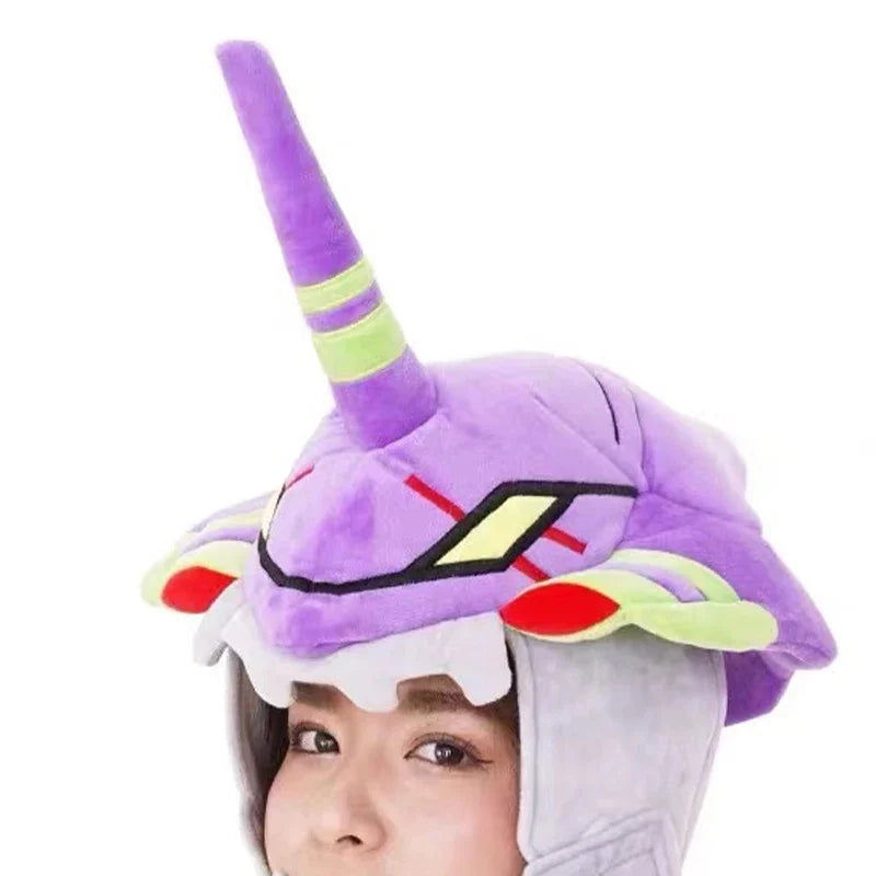 Gorro de PelĂșcia Evangelion Eva01