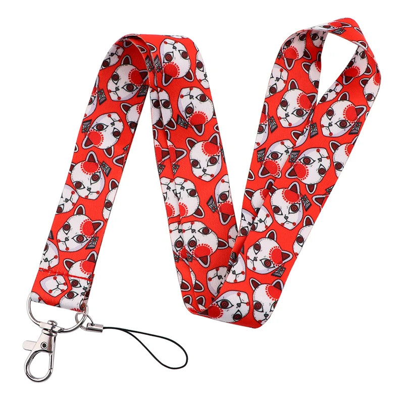 Chaveiro Cordões de Pescoço Respiração Total, Demon Slayer