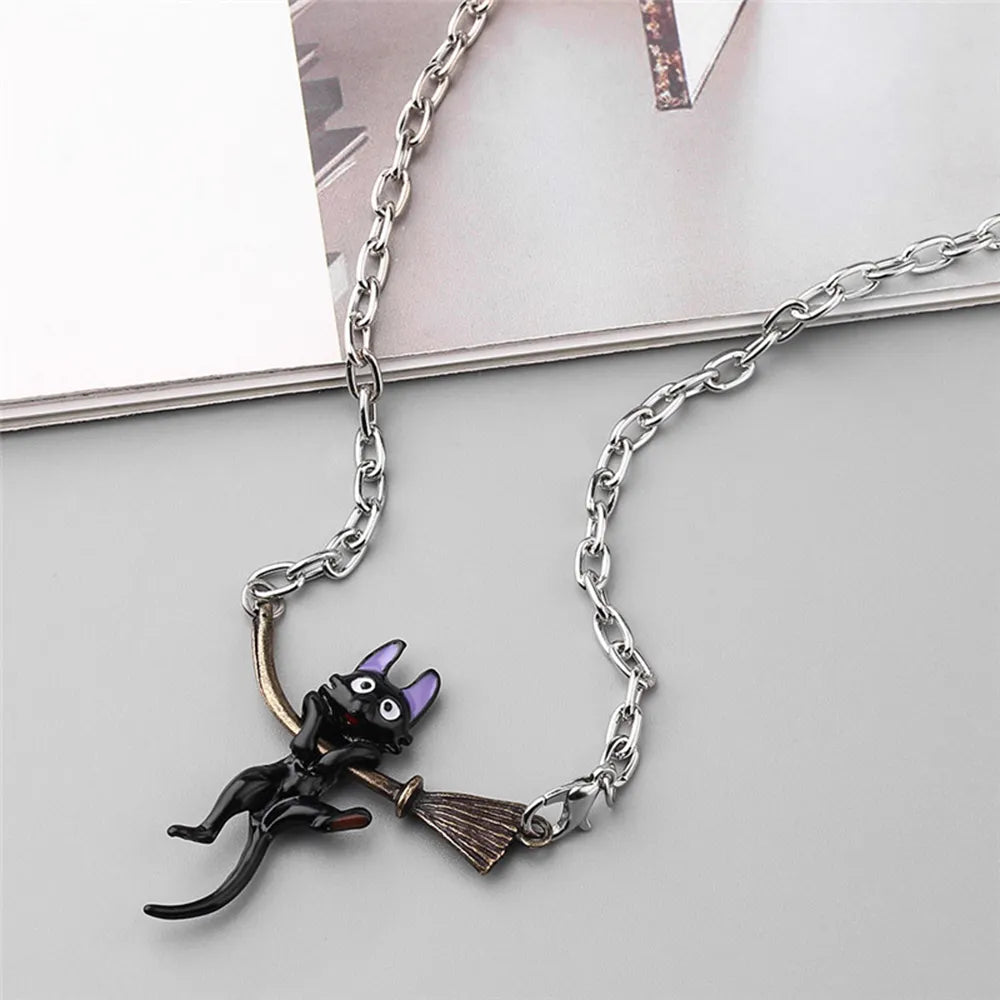 Colar Gato Jiji – Estilo Kiki’s Delivery