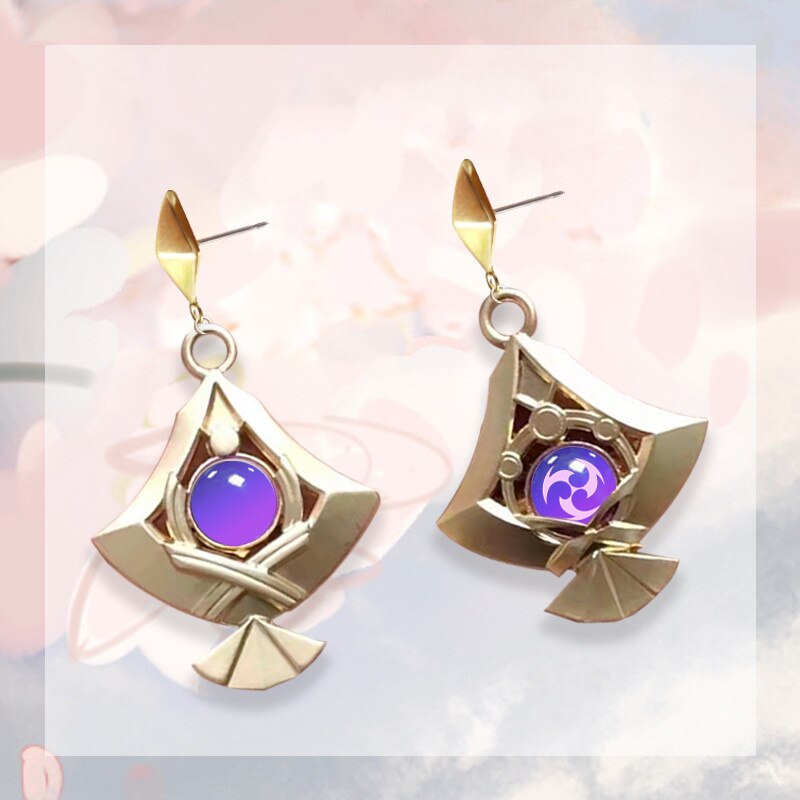 Brinco Cosplay Yae Milko, Genshin Impact