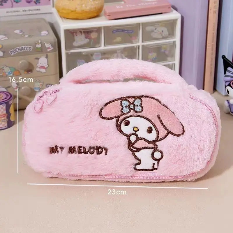 Mochila Escolar Kawaii Sanrio – Hello Kitty, Kuromi, Cinnamoroll & My Melody