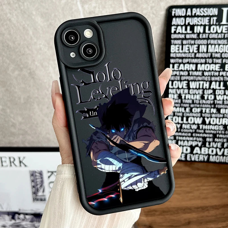 Capinha Solo King, Solo Leveling (iPhone)