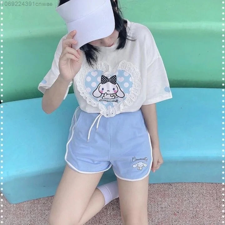 Shorts Fofinho Sanrio My Melody & Kuromi
