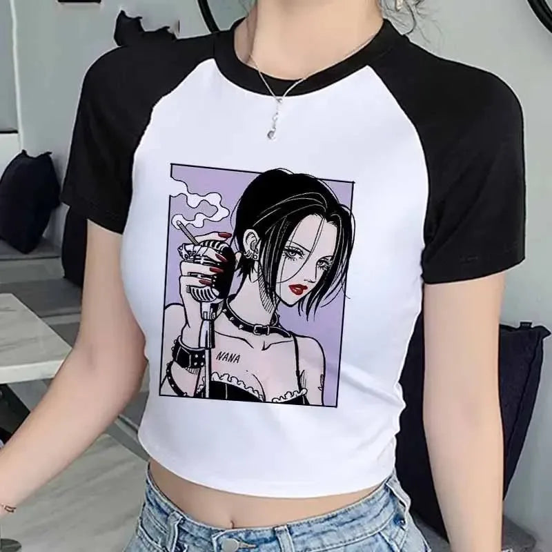 Camiseta Cropped Nana Heartbreak