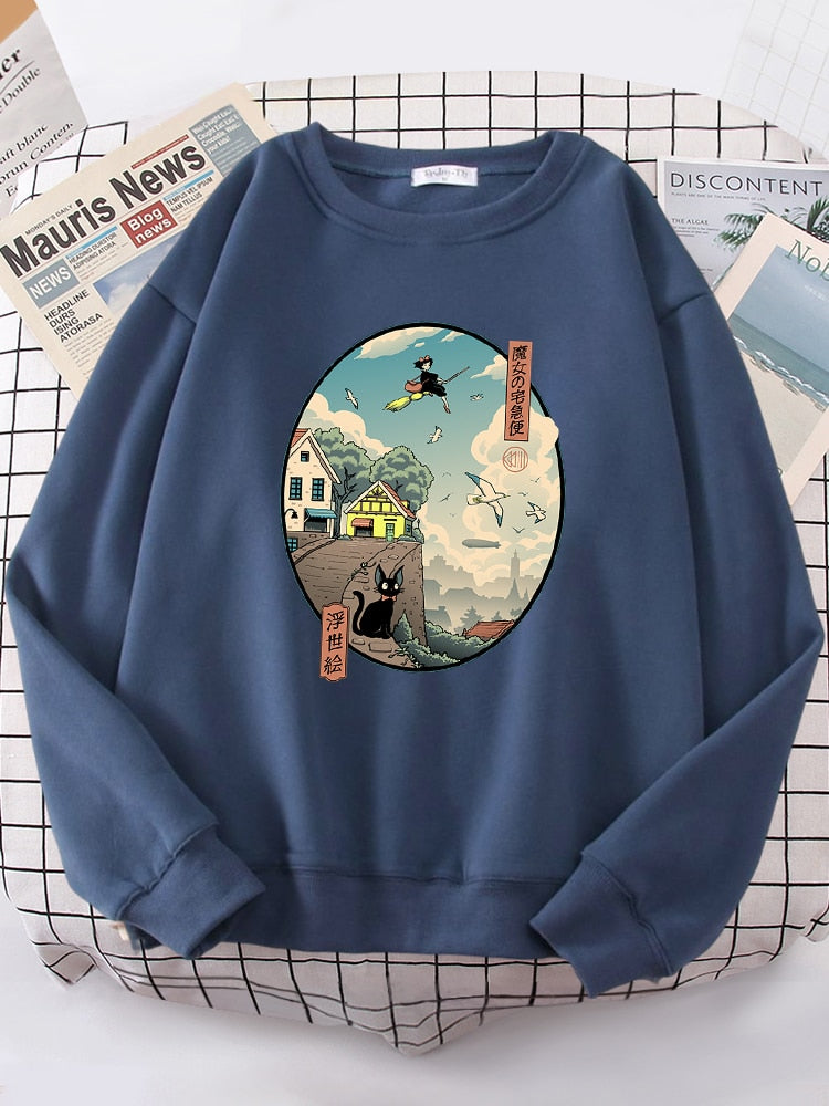 Moletom Entrega no Céu de Kiki