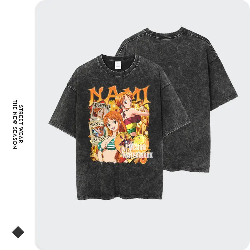 CAMISETA VINTAGE ONE PIECE 2.0