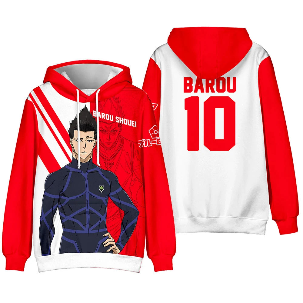 Moletom Blue Lock 3D Teams