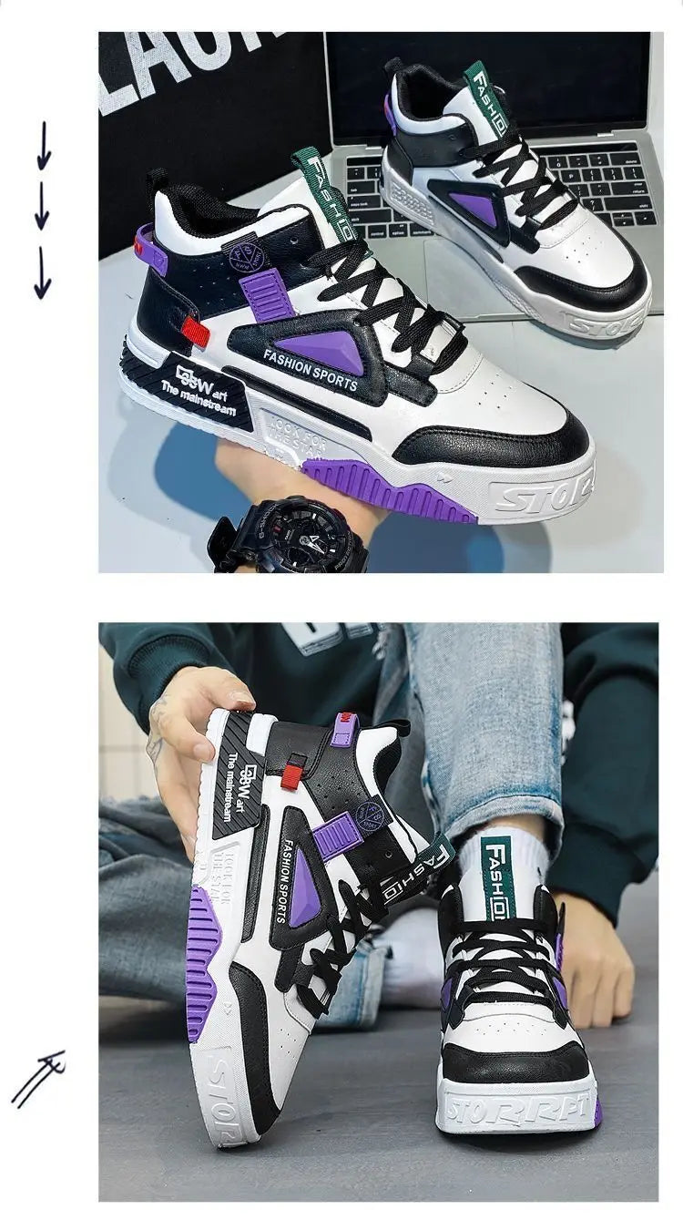 TÊNIS - FASHION SPORTS CASUAL (SKATE)