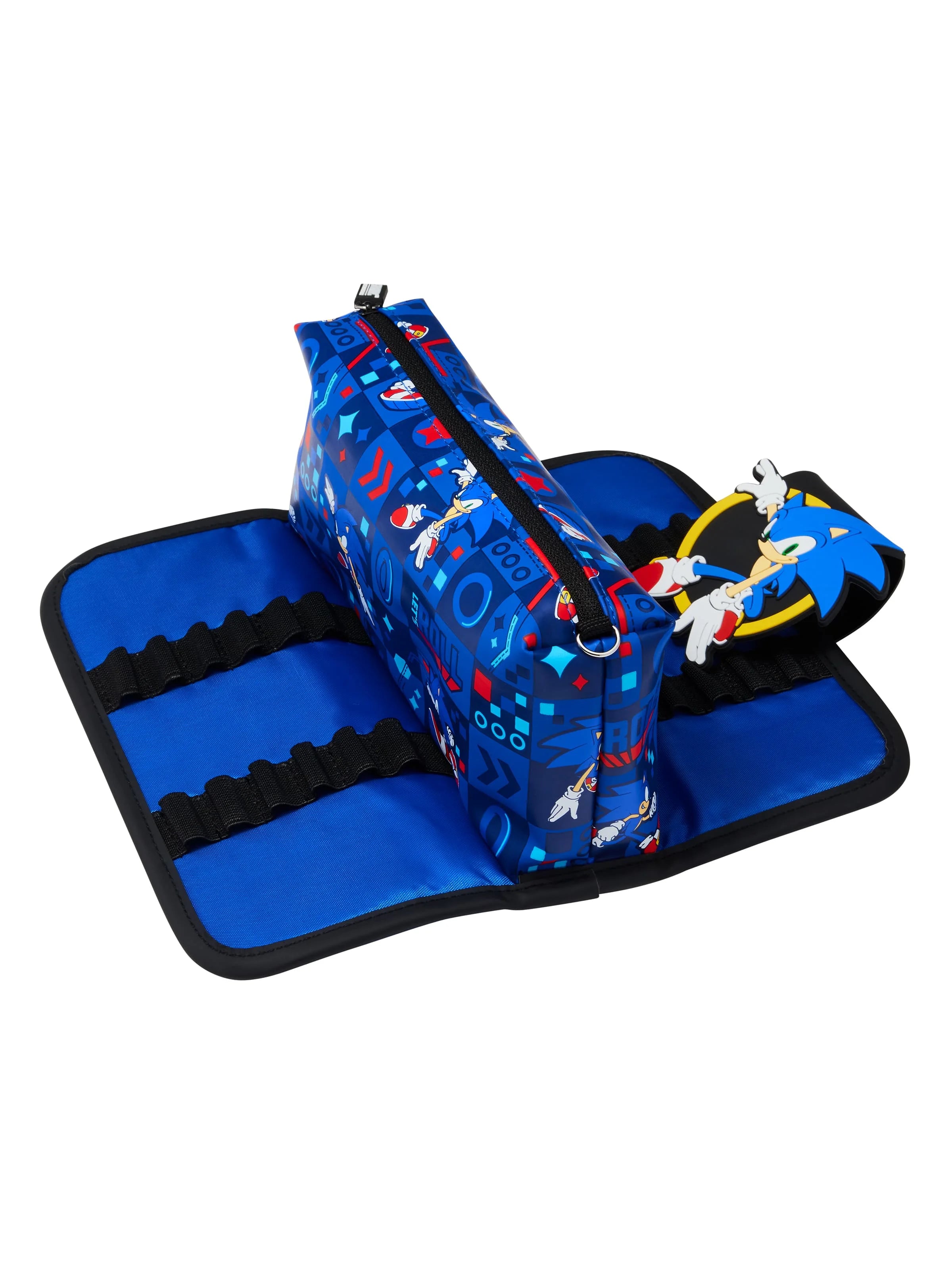 Mochila Smiggle Sonic (Garrafa e Lancheira)