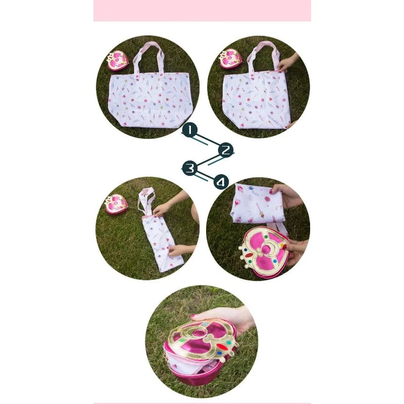 Bolsa Dobrável Coração Mágico, Sailor Moon