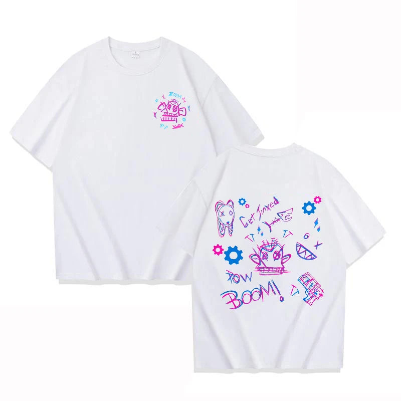 Camiseta Get Tuned BOOM! Jinx, Arcane