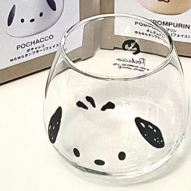 Copo de Vidro Hello Kitty e Amigos, Sanrio