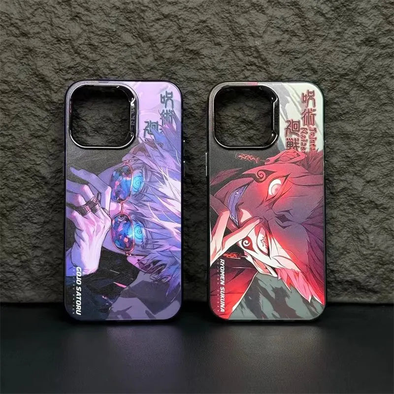 Capinha Gojo & Sukuna, Dualidade Amaldiçoada (iPhone)