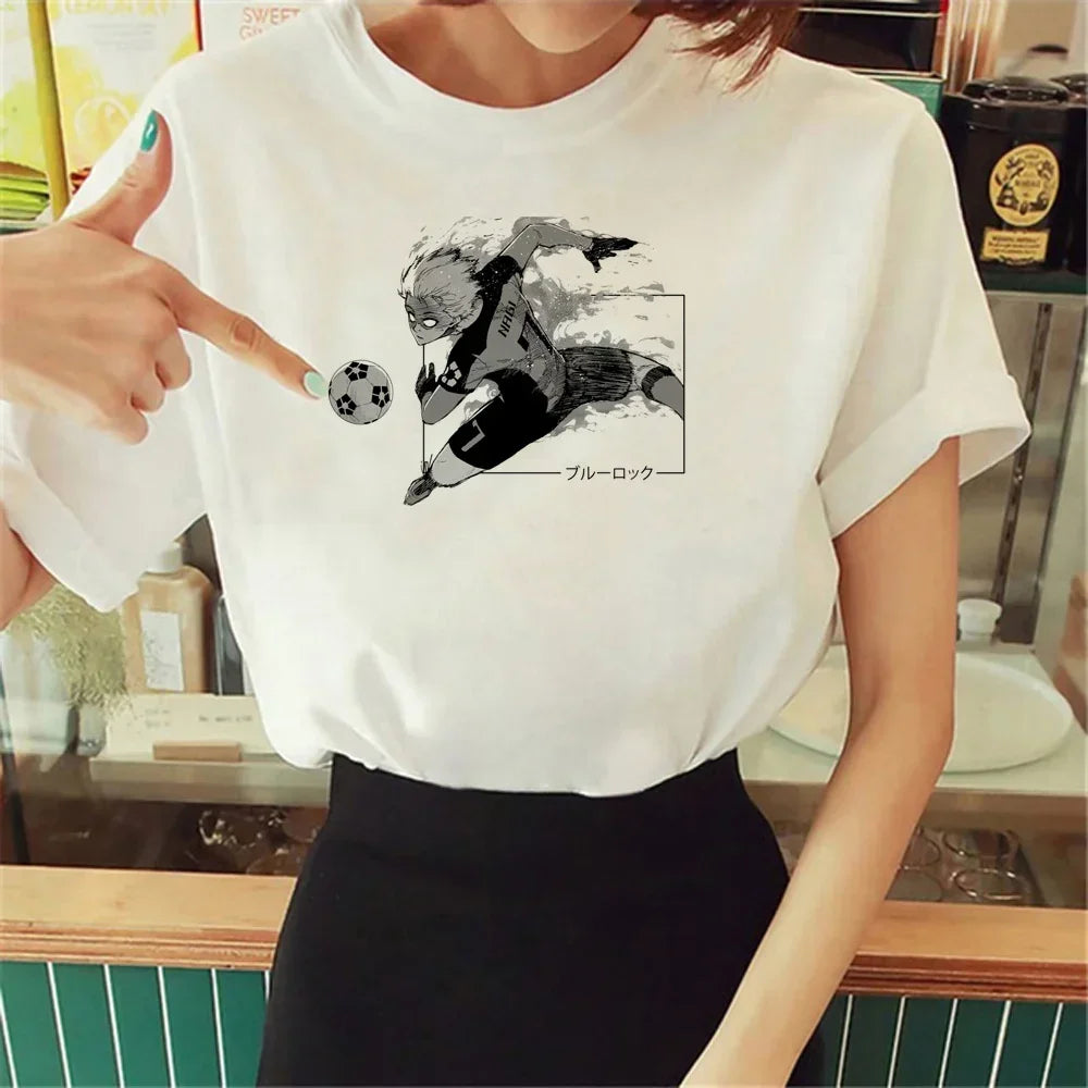 Blusa Blue Lock Nagi, Gelo nos Olhos