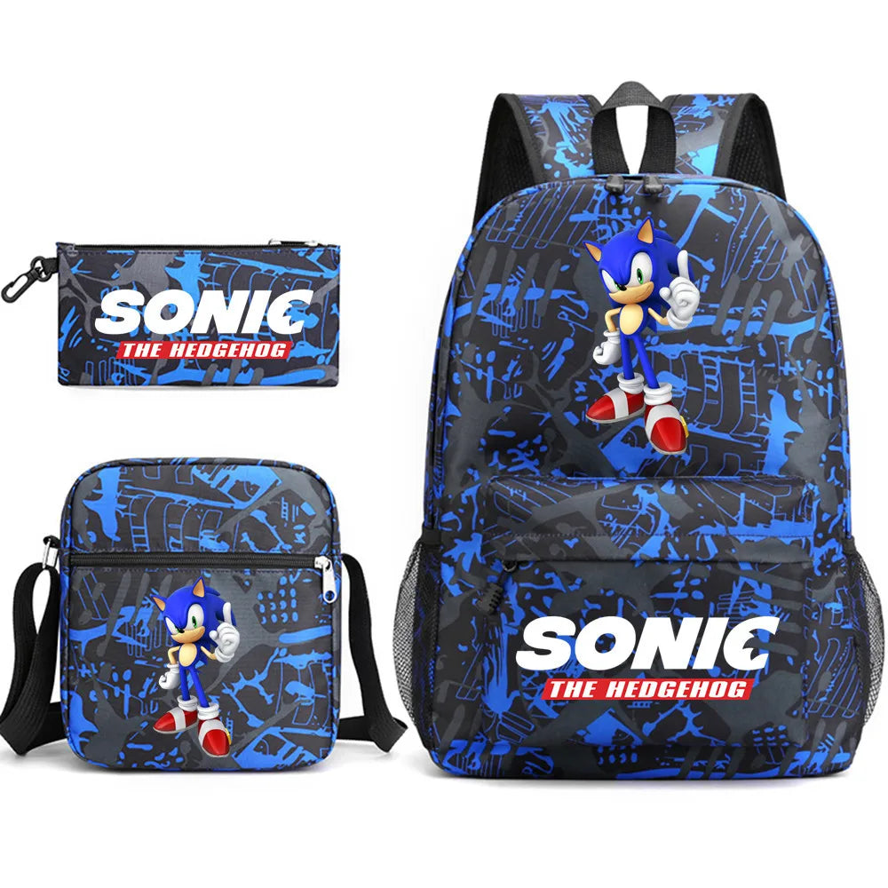 Mochila Sonic & Friends: Três Peças