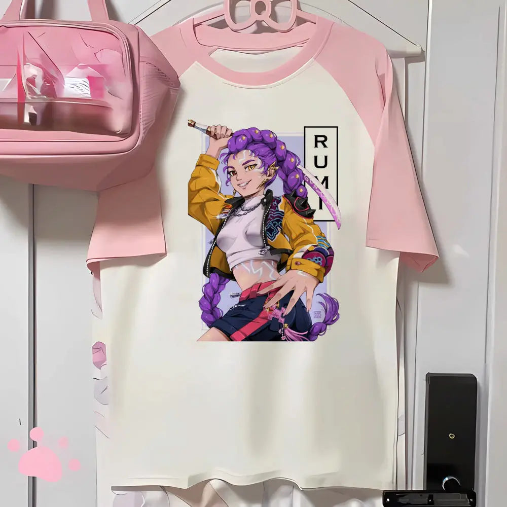 Camiseta Kpop Huntrax Demons Hunter