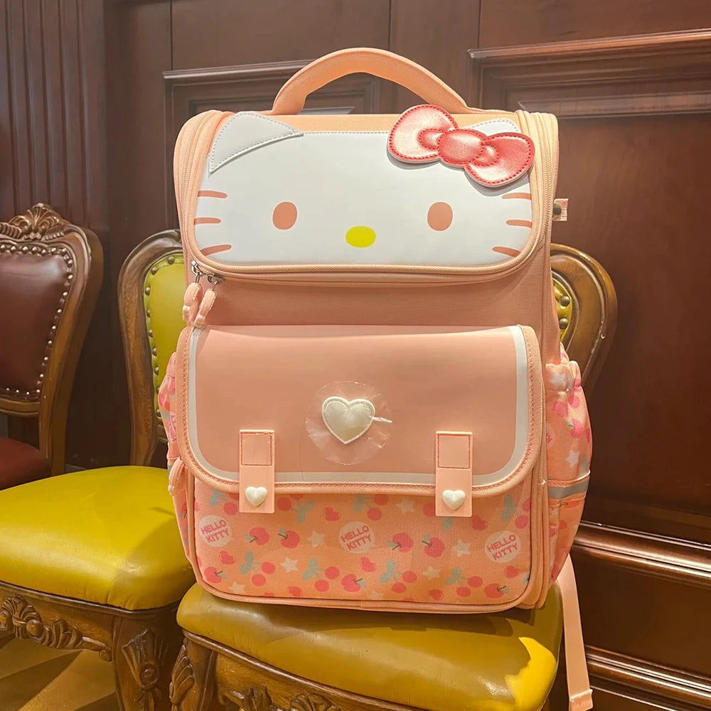 Mochila Escolar Kawaii Sanrio – Hello Kitty, Kuromi, Cinnamoroll & My Melody
