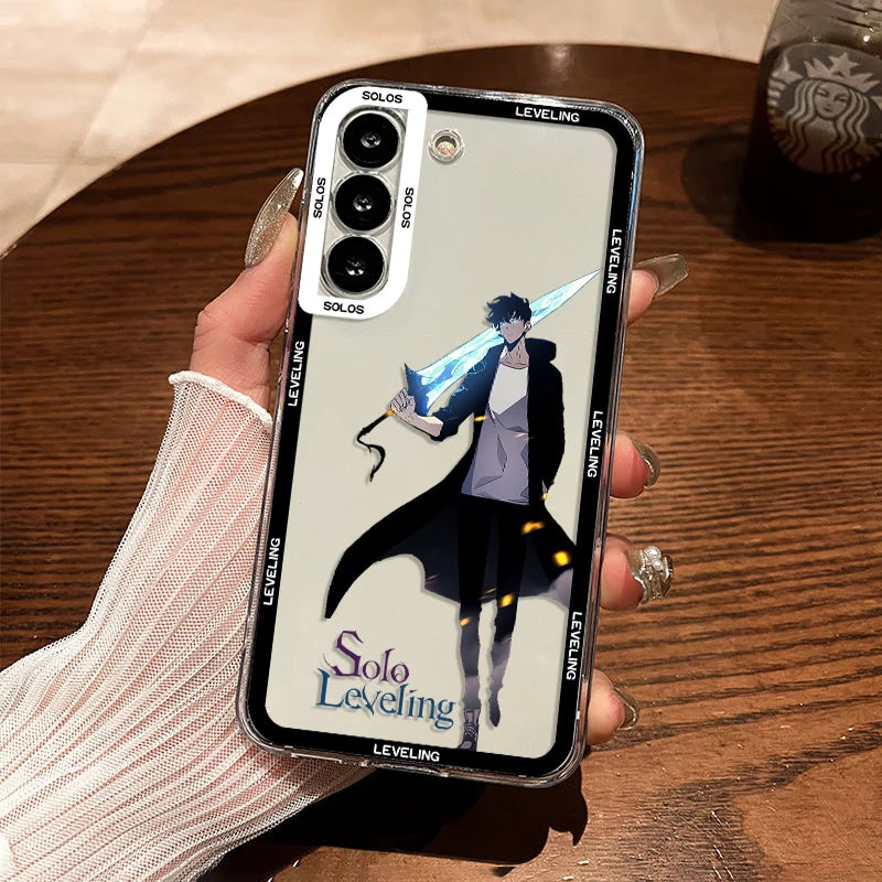 Capinha Poder Sombrio, Solo Leveling (Samsung Note/M/S)