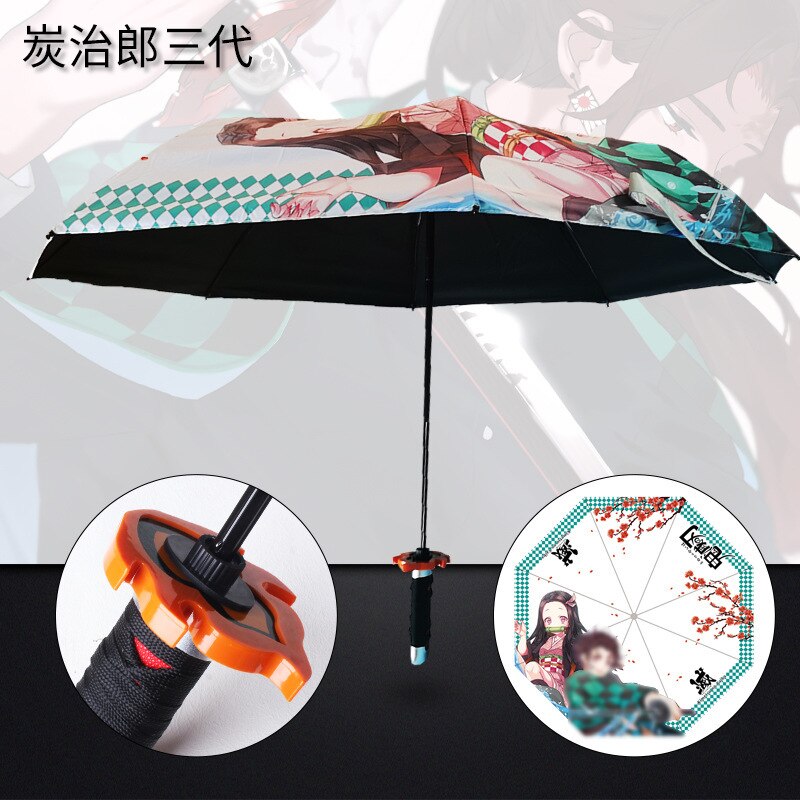 Guarda-Chuva Espada Nichirin, Demon Slayer (Kimetsu no Yaiba)