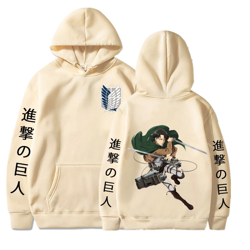 MOLETOM "LEVI ACKERMAN ON FIRE"