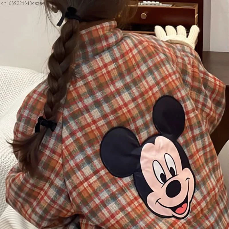 Jaqueta Xadrez Mickey Dreams Edição Y2K