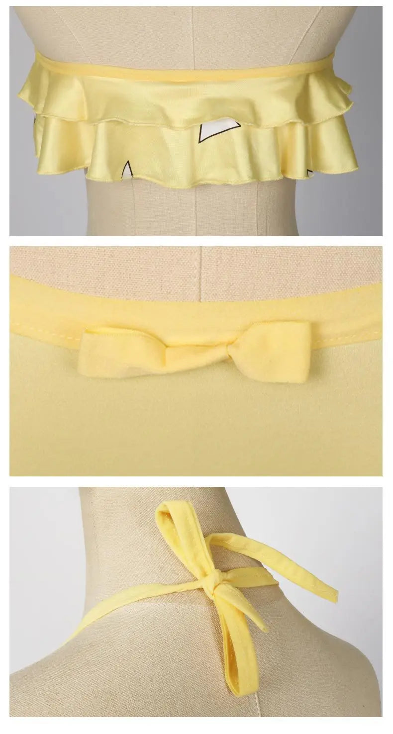 Biquíni Infantil Waves, Demon Slayer + Chaveiro (Brinde)