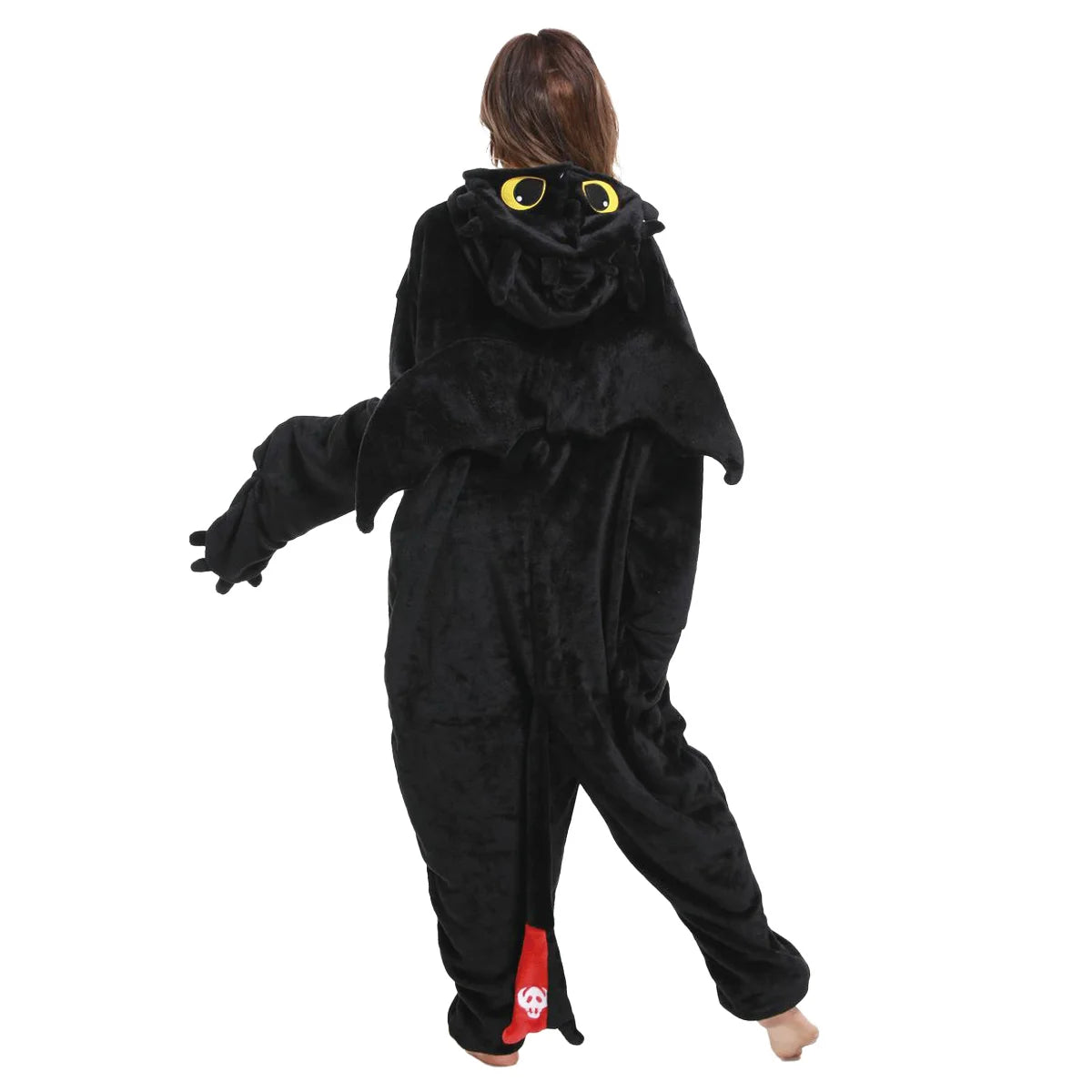 Pijama Cosplay Kigurumi Banguela e Fúria da Noite