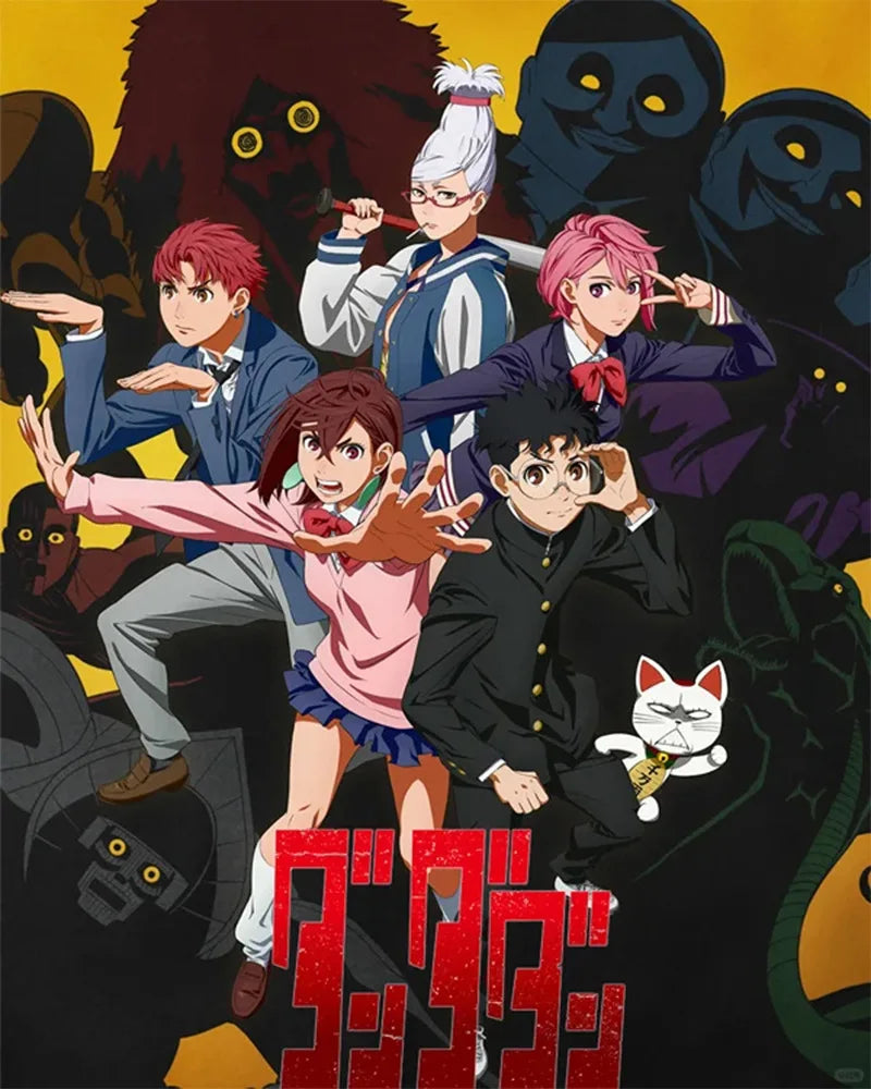 Fantasia Cosplay Adulto Dandadan, Momo, Ken e Aira