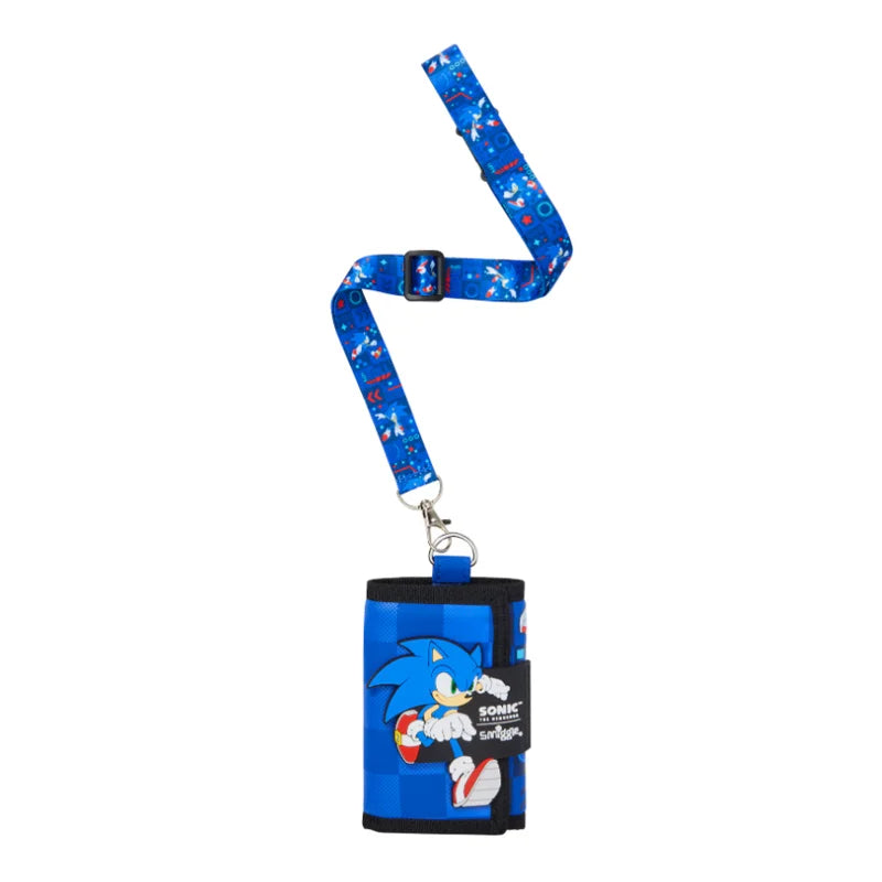 Mochila Smiggle Sonic (Garrafa e Lancheira)