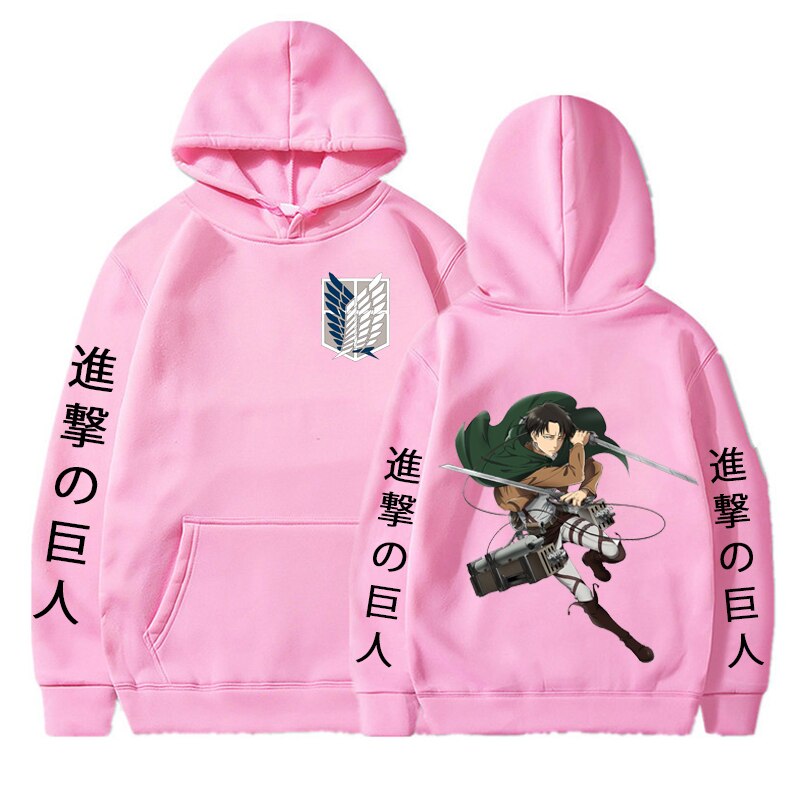 MOLETOM "LEVI ACKERMAN ON FIRE"