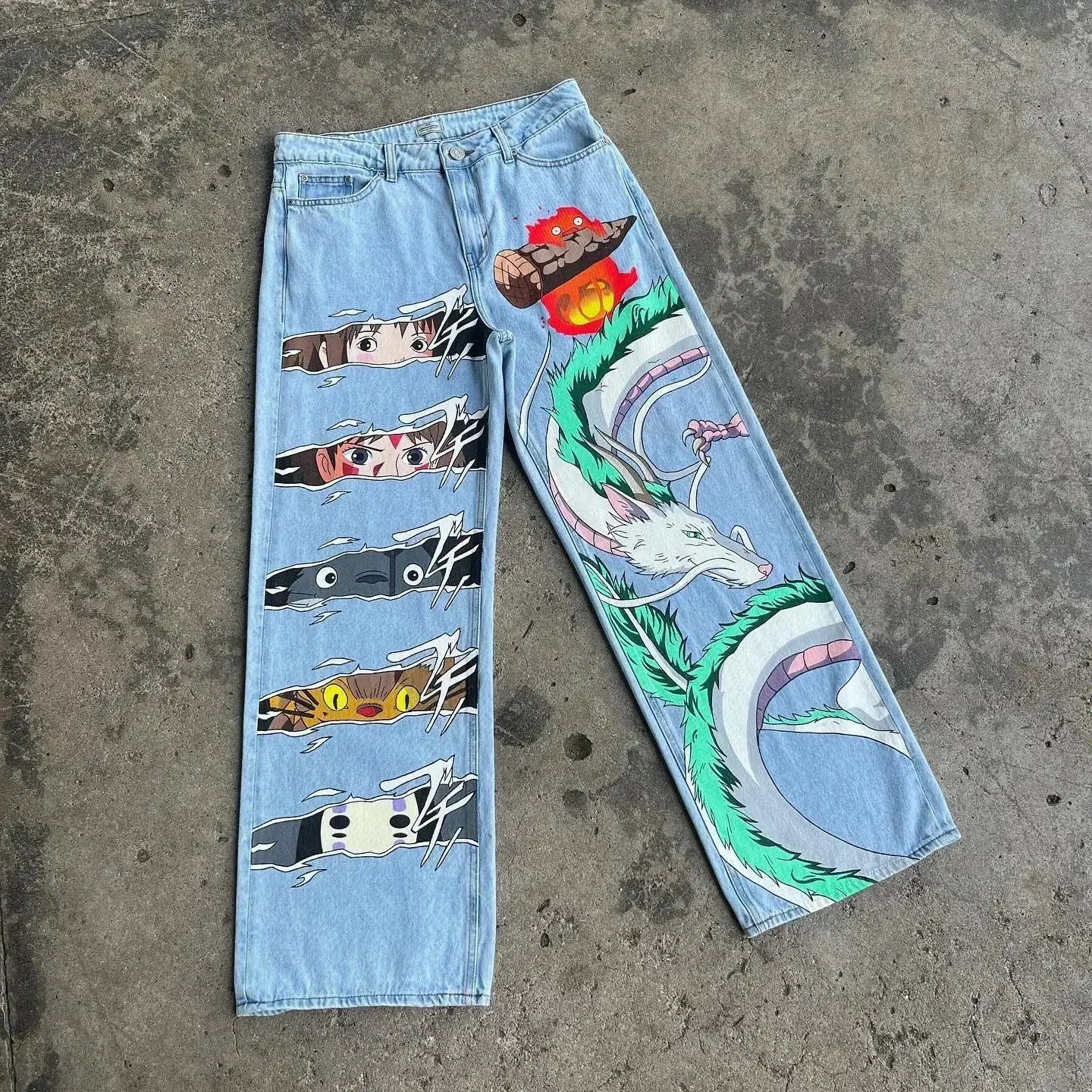 Calça Jeans Ventos de Ghibli