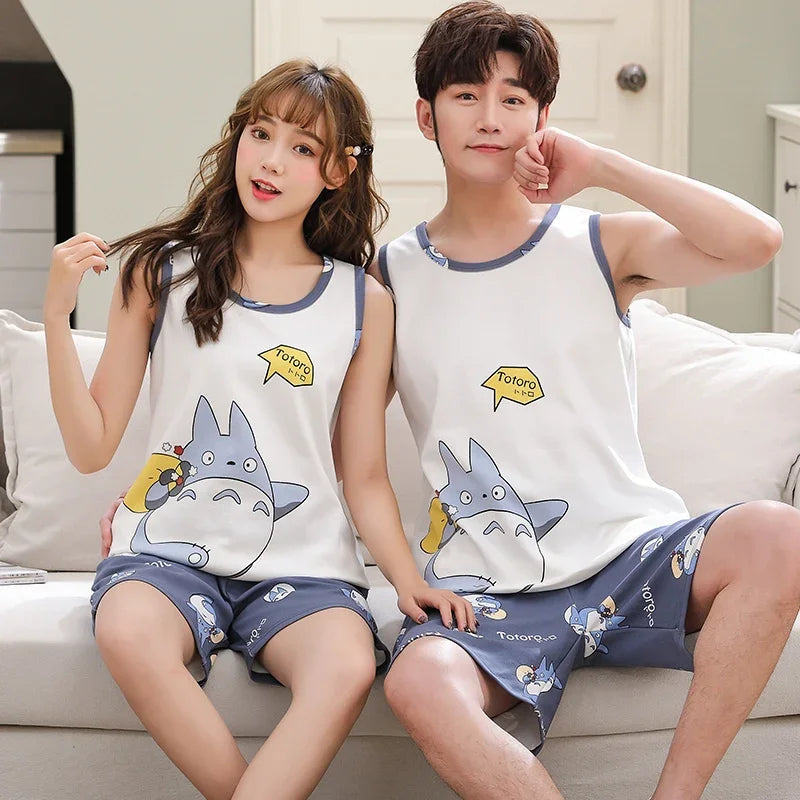 Pijama Casal Kawaii Totoro