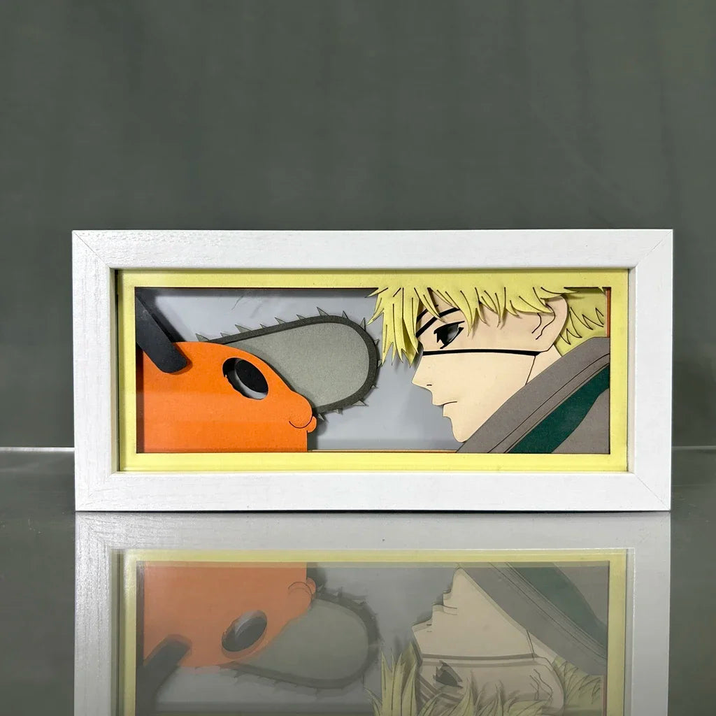 QUADRO LUMINOSO DENJI, POCHITA E POWER