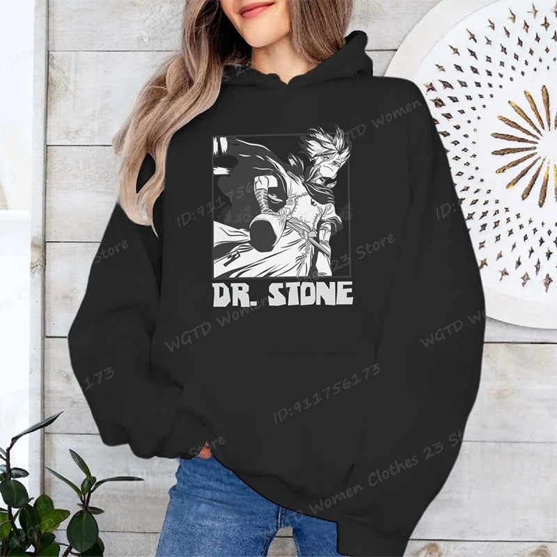 Moletom Pulôver Senkuu: Ciência em Ação Dr.Stone