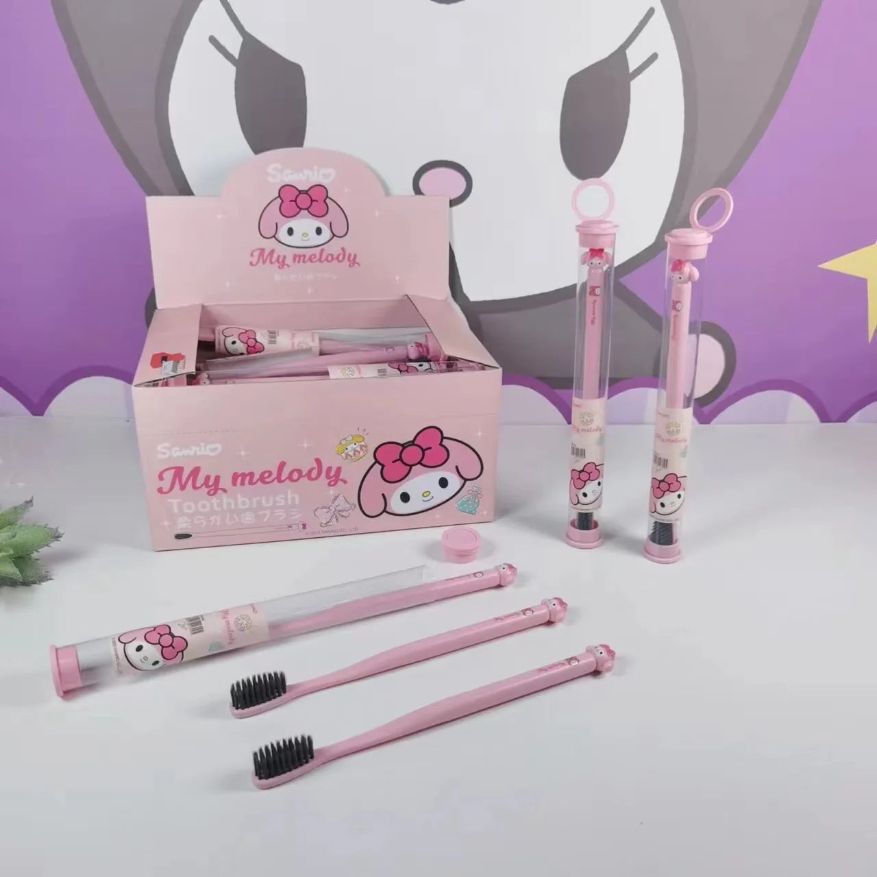 Escova de Dentes Hello Kitty e Amigos