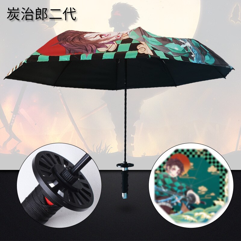 Guarda-Chuva Espada Nichirin, Demon Slayer (Kimetsu no Yaiba)