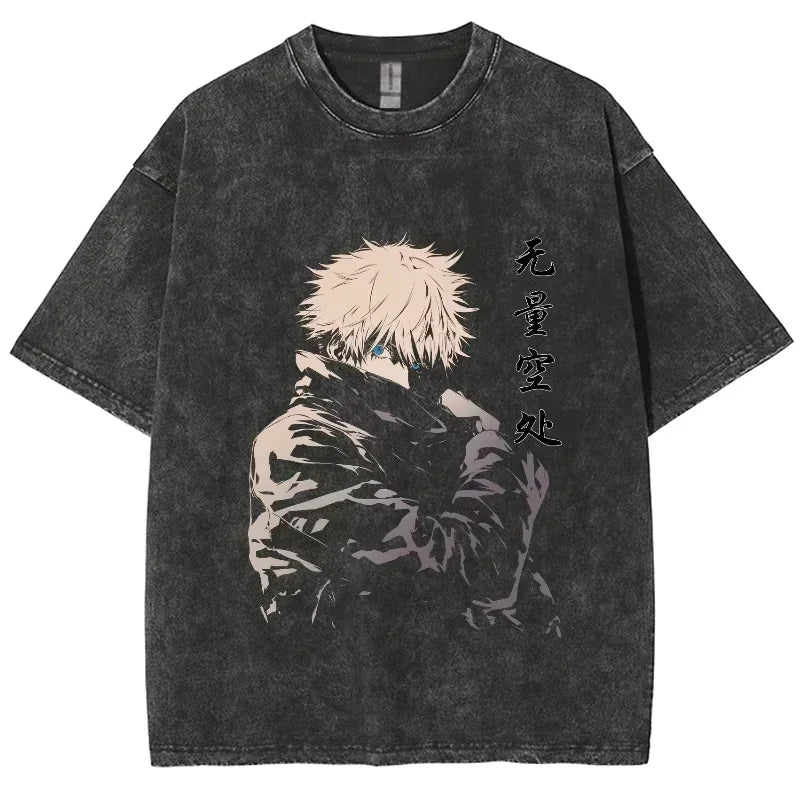 Camiseta Oversized "Feiticeiros de Jujutsu"