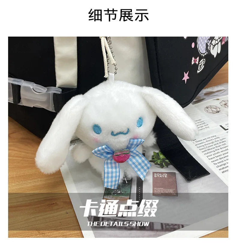 Mochila Kawaii Sanrio – Cinnamoroll, Kuromi e My Melody