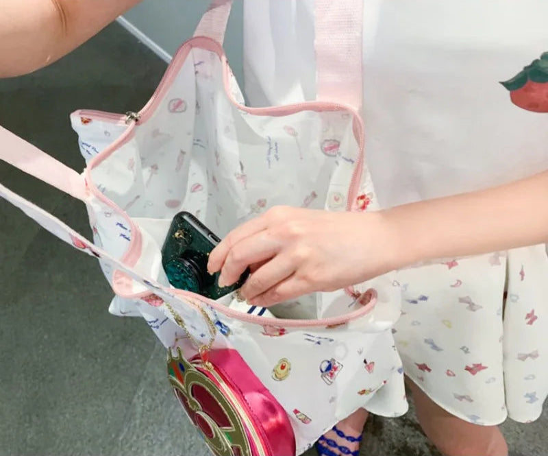 Bolsa Dobrável Coração Mágico, Sailor Moon