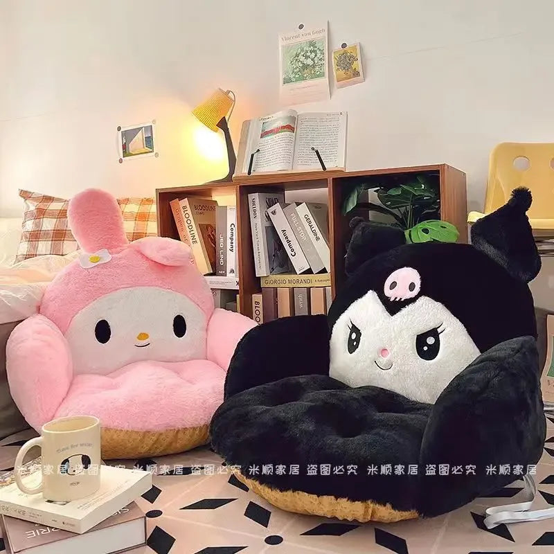 Almofada Conforto Plush - Cinnamoroll & Kuromi
