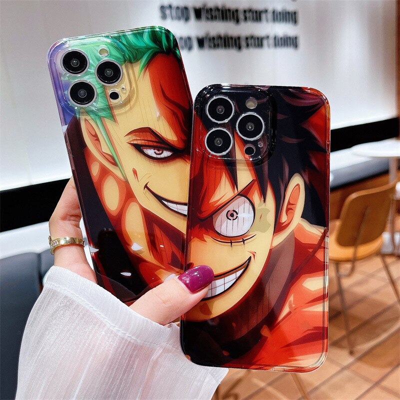 CAPINHA REFLEXIVA ZORO X LUFFY DEVIL