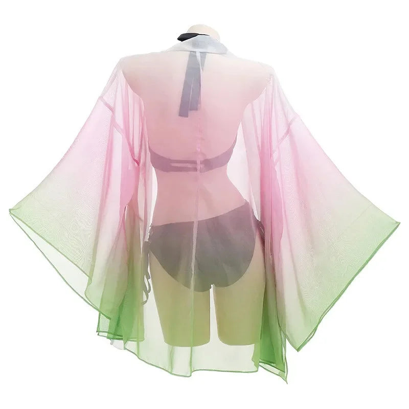 Biquíni e Saída de Praia Mitsuri: Amor Floral