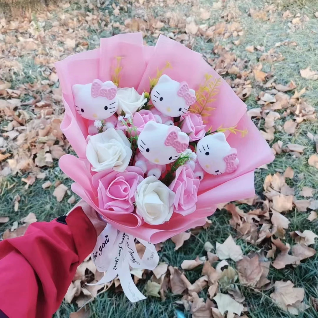 Buquê Hello Kitty & Amigos, Edição Kawaii Sanrio