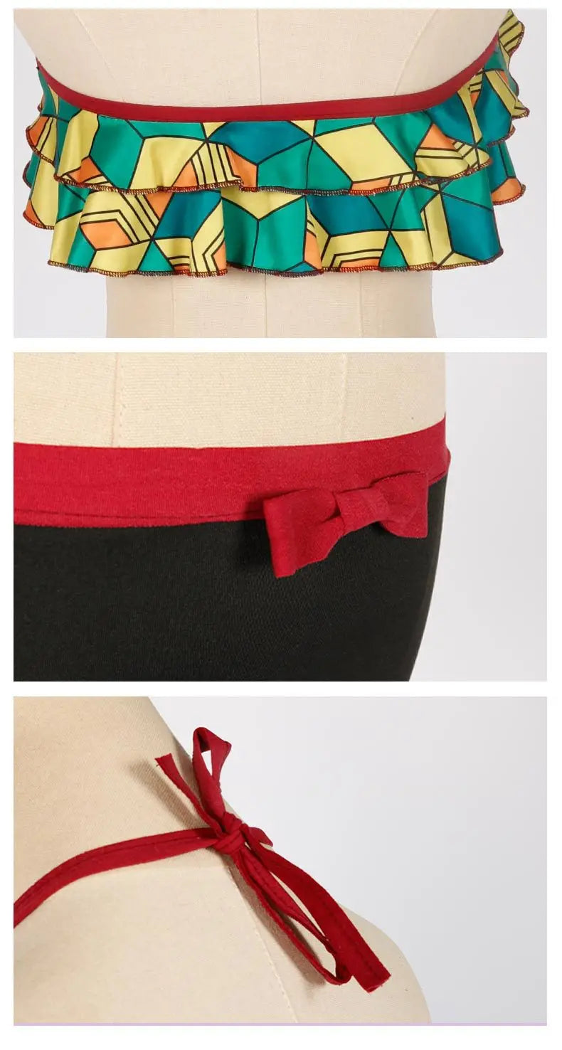 Biquíni Infantil Waves, Demon Slayer + Chaveiro (Brinde)