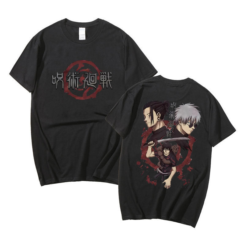 Camiseta JJK Edição Dark, Geto, Toji & Gojo