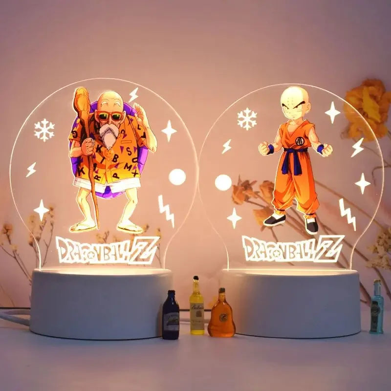 Luminária Dragon Ball 3D Stars