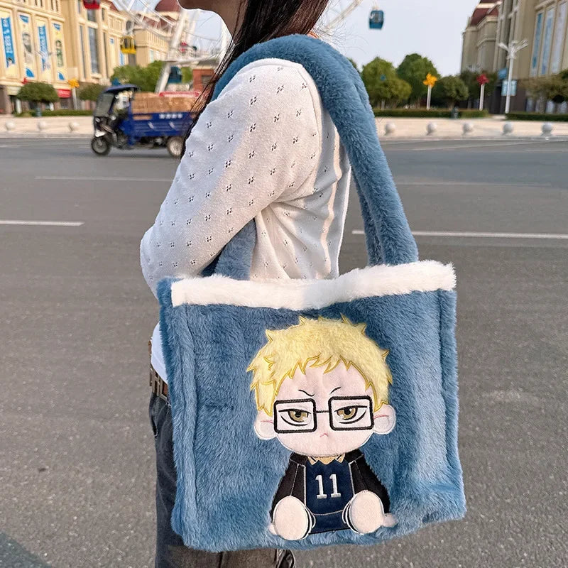 Bolsa Pelúcia Tote Bag Haikyuu!!