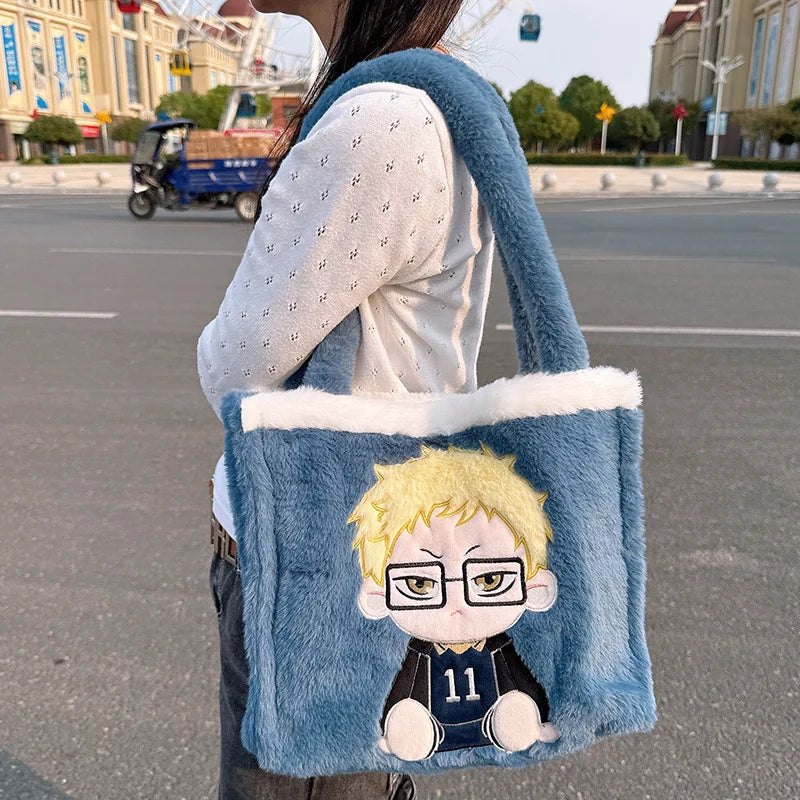 Bolsa Pelúcia Tote Bag Haikyuu!!