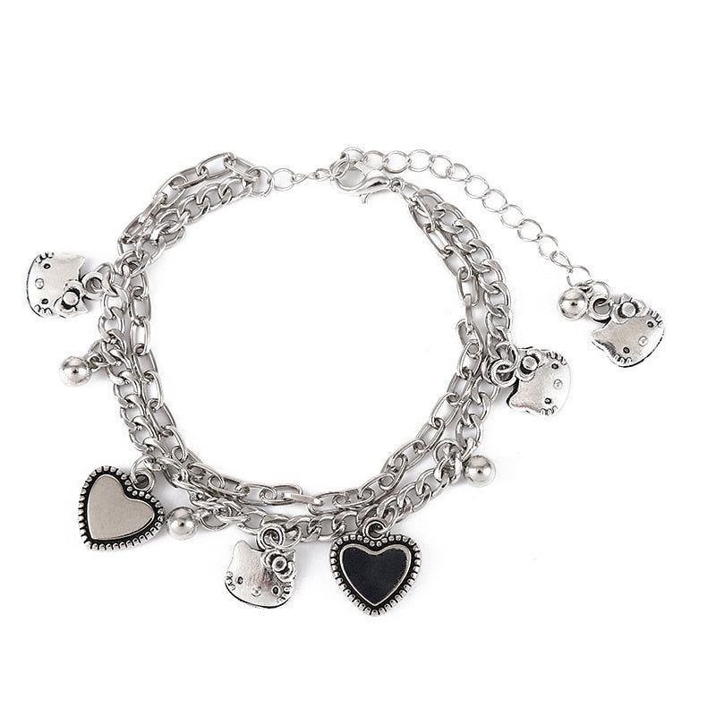 Pulseira Hello Kitty, Gatinha Fofa